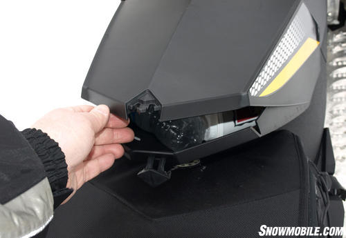 2012 Ski-Doo GSX 1200 LE Seat Storage