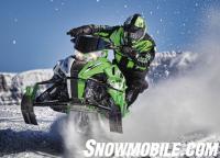 2013 Arctic Cat Race Replica Action