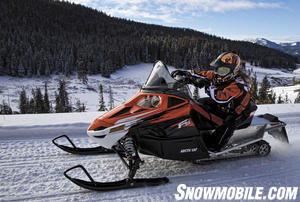 2013 Arctic Cat F500 Action