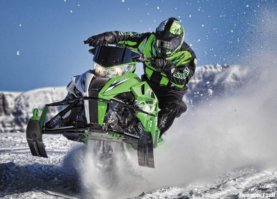 2013 Arctic Cat Race Replica Action