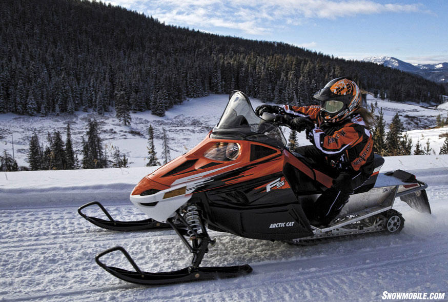 2013 Arctic Cat F500 Action