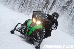 Arctic Cat F1100 Cornering