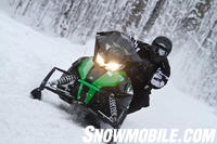 Arctic Cat F1100 Cornering