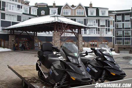 J.W. Marriott Rosseau Snowmobile Trailer