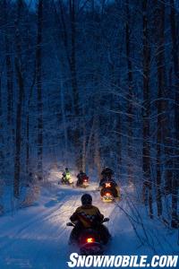 OFSC Snowmobile Trails Evening Ride