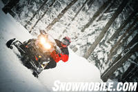 Snowmobile Cornering Kearney