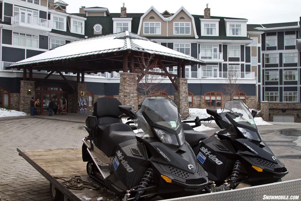 J.W. Marriott Rosseau Snowmobile Trailer