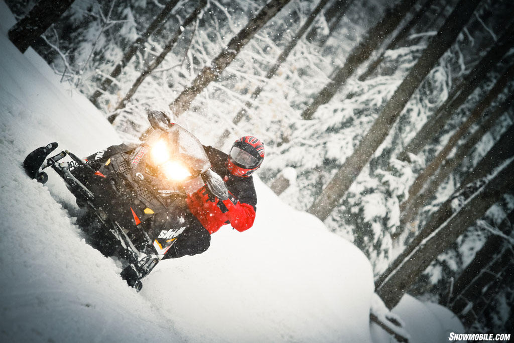 Snowmobile Cornering Kearney