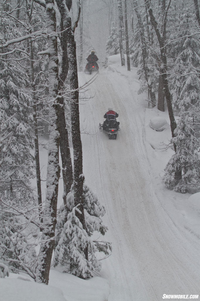 Snowy Trails in Ontario