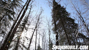 Mattawa Snowmobile Trails Beauty