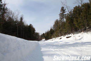 Perfect Snowmoible Trails