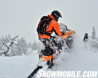 2013 Ski-Doo Summit X Powder Riding