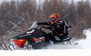 2013 Polaris 600 Indy SP Action