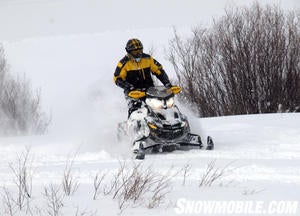 2013 Ski-Doo Renegade X 1200 Action