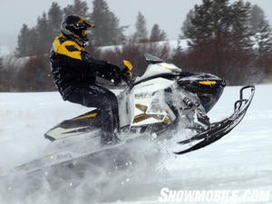 2013 Ski-Doo Renegade X 1200 Jumping