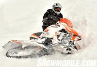 2013 Arctic Cat M8 Sno Pro Sidehill