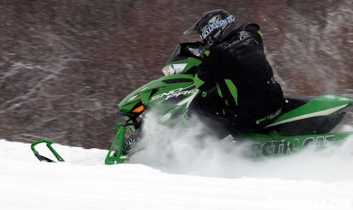 2013 Arctic Cat F800 Sno Pro RR Action