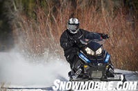 2013 Polaris 600 Rush Pro-R Cornering