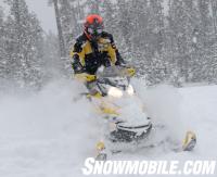 2013 Ski-Doo MXZ X 600 E-TEC Action