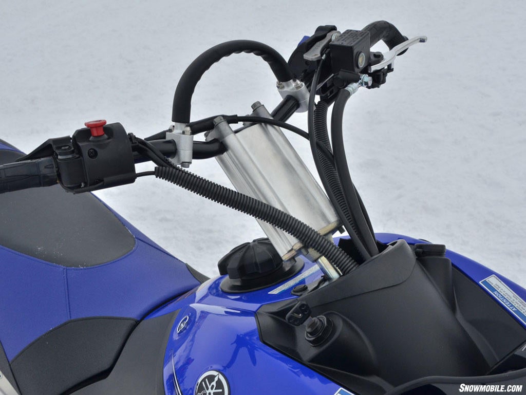 2013 Yamaha Nytro MTX Turbo laydown steering post