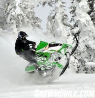 2013 Arctic Cat M1100 Turbo Sno Pro Jumping