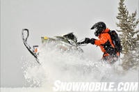 2013 Ski-Doo Freeride Berm Blasting