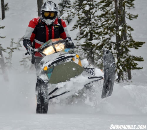 2013 Ski-Doo Freeride Lifted Nose