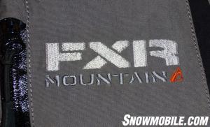 FXR Mountain Logo Label