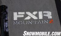 FXR Mountain Logo Label