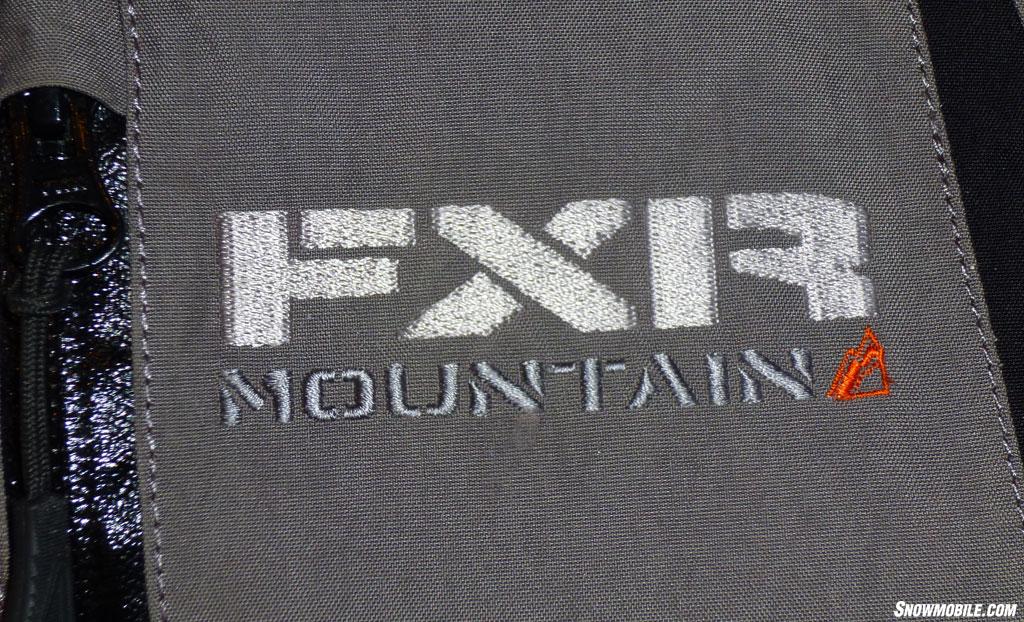 FXR Mountain Logo Label