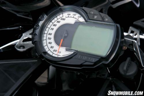 2013 Arctic Cat F1100 LXR Gauges