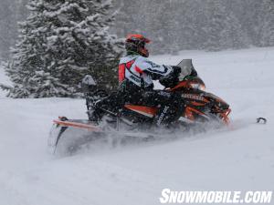 2013 Arctic Cat XF1100 Turbo Cross Tour Action