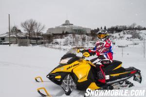 Snowmobiling Near Science North