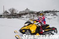 Snowmobiling Near Science North