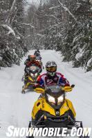 Sudbury Snowmobile Trail Riding