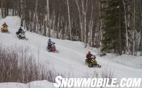 Cartier Loop Snowmobile Ride