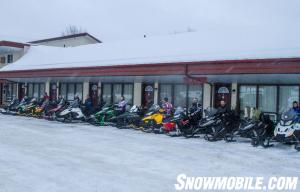 Snowmobile Touring in Ontario