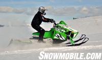 Arctic Cat M1100 Turbo HCR Action Left