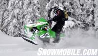 Arctic Cat M1100 Turbo HCR Action Right