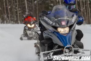 Fun on Northern Ontario Snowmobile Trails