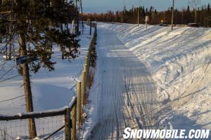 Scenic Northern Ontario Snowmobile Trail