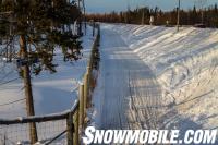 Scenic Northern Ontario Snowmobile Trail