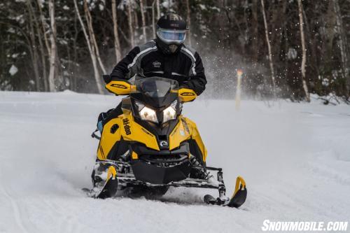 Wide Ontario Snowmobile Trails