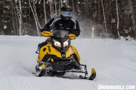 Wide Ontario Snowmobile Trails