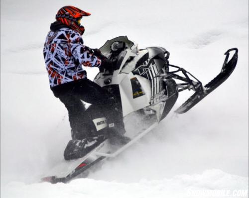 2014 Arctic Cat M8000 Sno Pro LE Action Right