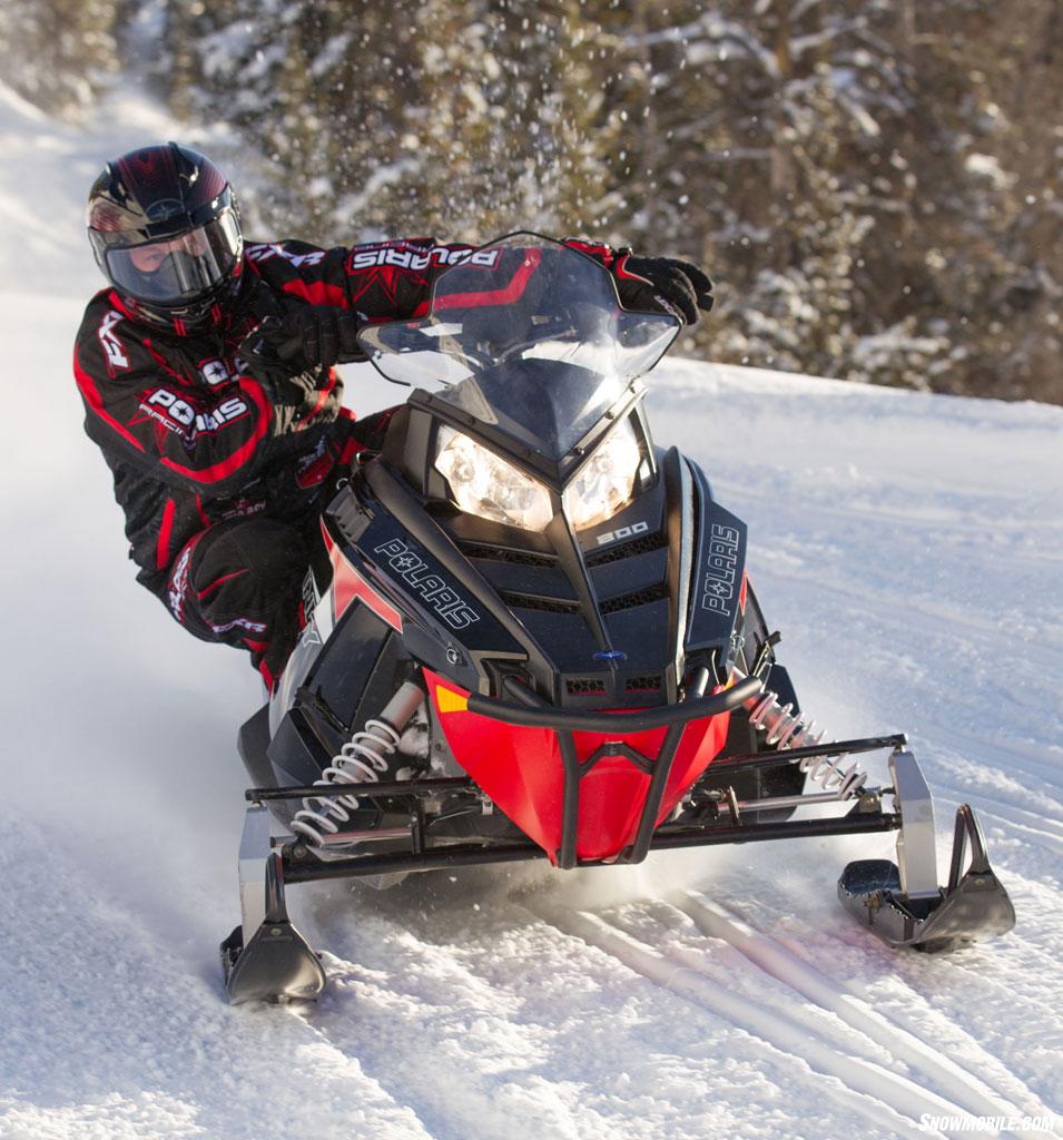 2014 Polaris 800 Indy SP Action Front