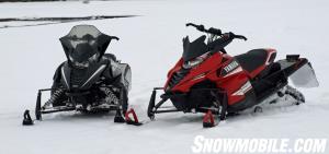 2014 Yamaha Viper LTX SE Arctic Cat ZR 7000