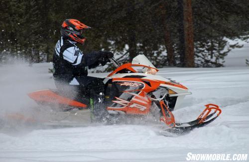 2014 Arctic Cat ZR 7000 Action Side