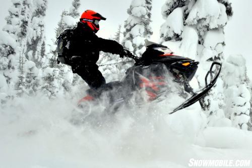 2014 Ski-Doo Summit X Action