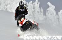 2014 Ski-Doo Summit X Action Downhill